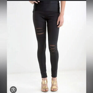 NWOT NESH NYC DISTRESSED LEGGINGS
